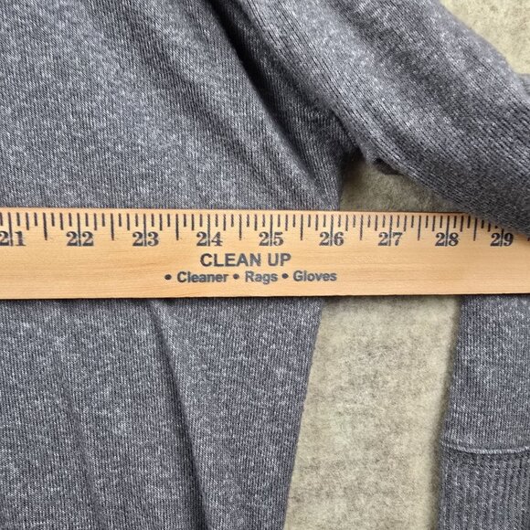 Time And Tru Women’s Gray Knit Top XL Pullover Lightweight Crewneck Rayon Blend - Picture 7 of 7